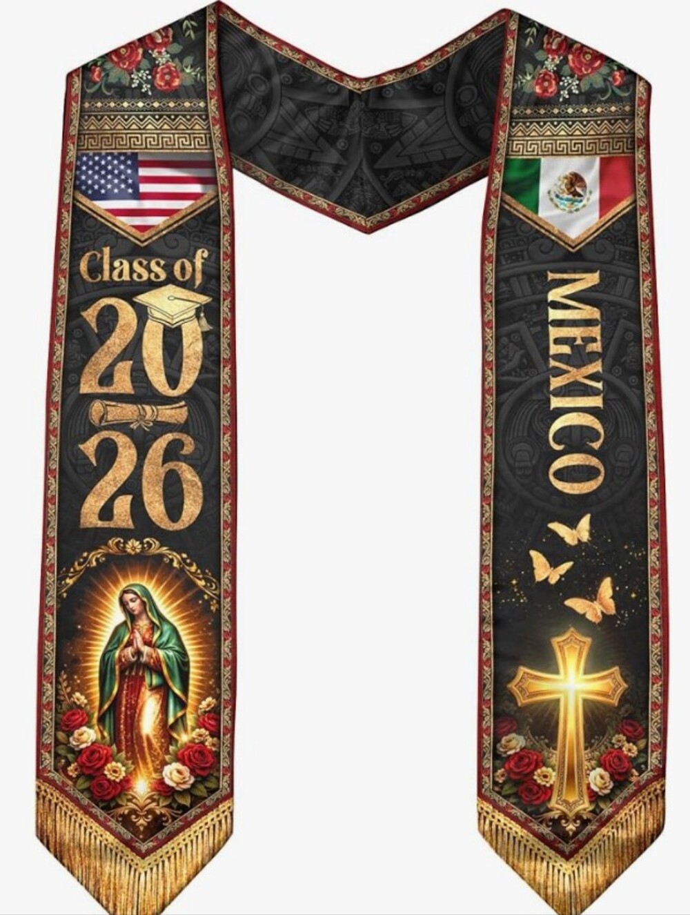 Mexican Graduation Sash